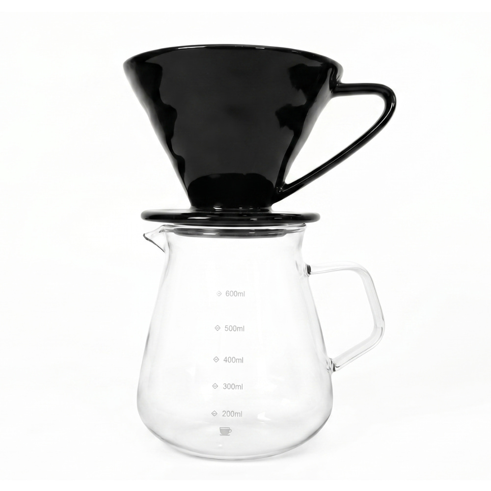 Pack dripper y jarra 600ml para prepara café de especialidad - Sorbo Perú