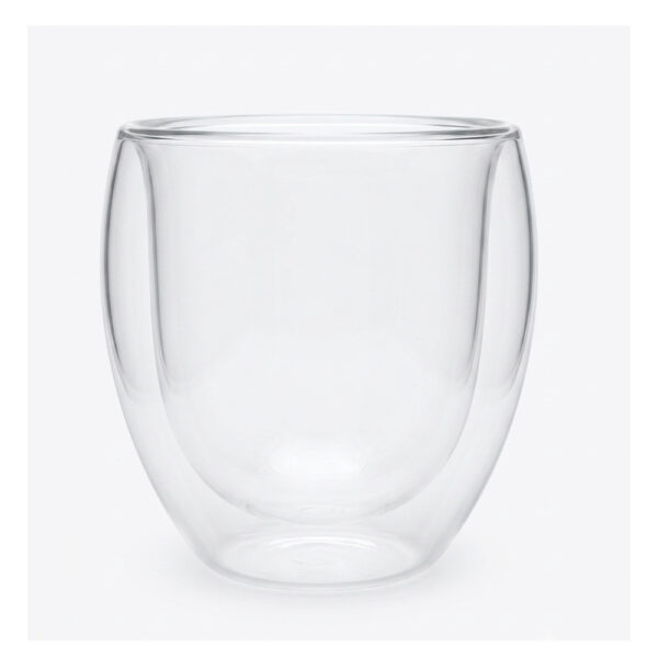 Taza doble pared hecha de vidrio borosilicato 250m - Sorbo perú